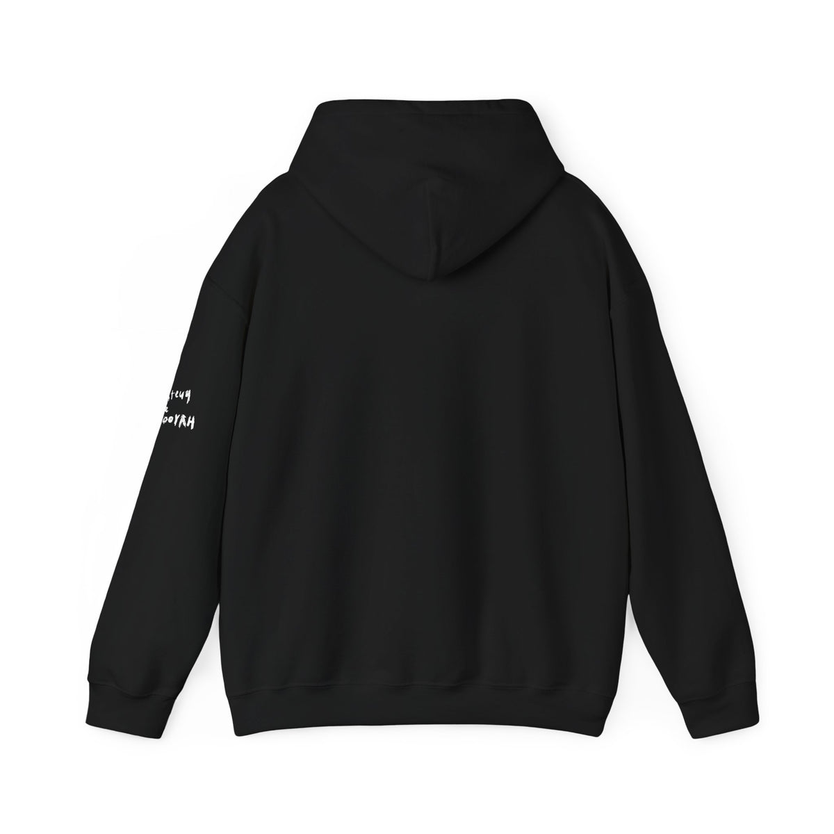 HIP HOP IS THE WAY HOUSE IS THE FEELING (Hoodie Black)