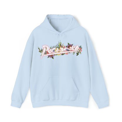 Pachinco Flower Hoodie (black, maroon, army, baby blue)