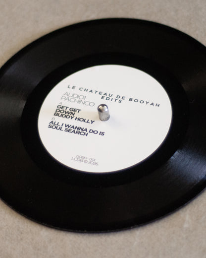 Audio1 x Pachinco - Get Get Down Buddy Holly / All I Wanna Do Is Soulsearch - White Label Booyah Edit (7" Record)