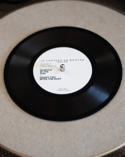 Audio1 x Pachinco - Whistle In The Sun / Geggy Tah Bites The Dust - White Label Booyah Edit (7" Record)